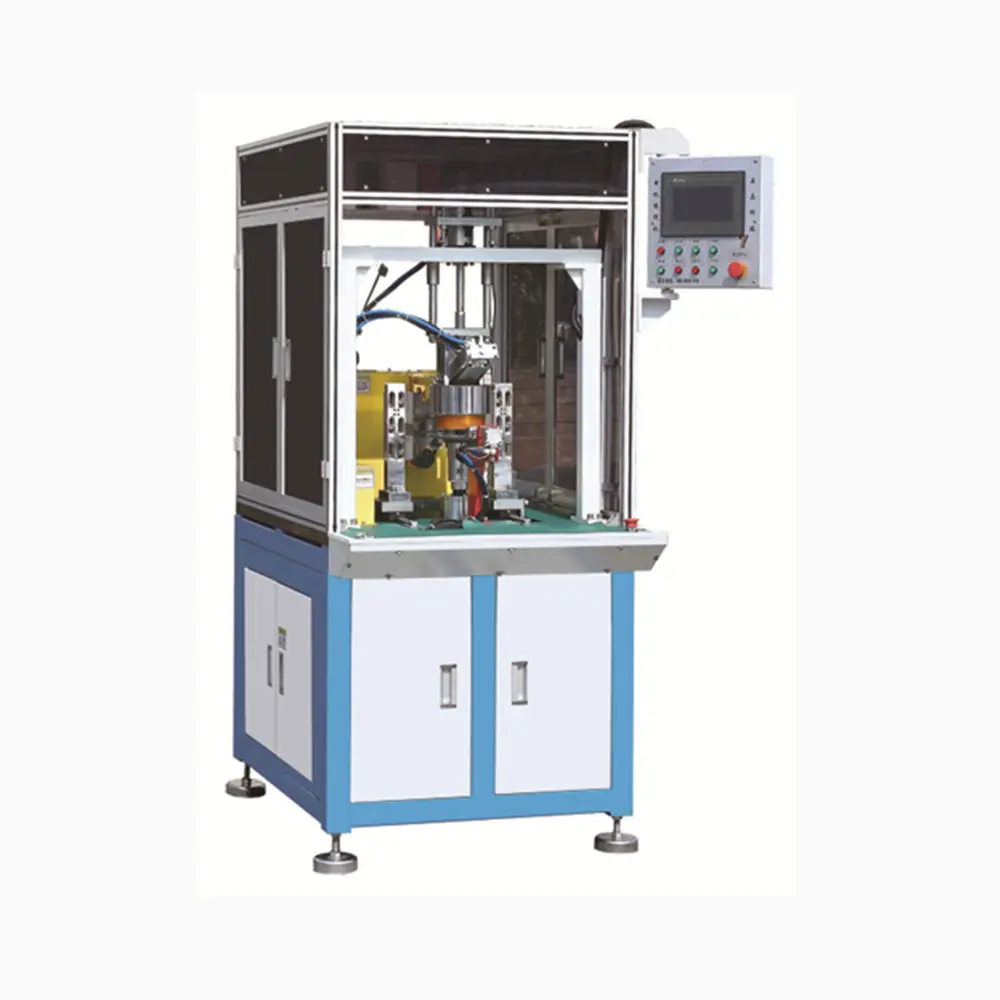 Single station single copper wire coil winding machine for motor stator
