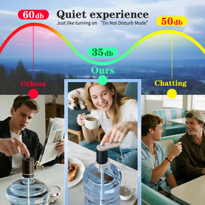 Macchina di plastica portatile dell'erogatore della pompa dell'acqua fredda <span class=keywords><strong>3</strong></span> galloni per uso dell'ufficio e della casa refrigeratore di acqua potabile in bottiglia - Product Image 3