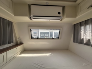 Caravane <span class=keywords><strong>de</strong></span> <span class=keywords><strong>camping</strong></span> Dream 640, caravane <span class=keywords><strong>de</strong></span> voyage moderne et légère, pour aventures en plein air, remorquable par SUV, 4 personnes - Product Image 4