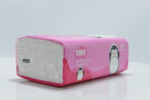 2023 OEM/ODM màu hồng phim hoạt hình ít động vật loạt 2-ply mô và hộ gia đình Sản phẩm giấy mặt làm sạch hộp mô - Product Image 3