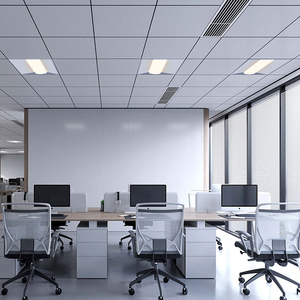 Noonlight thay đổi độ sáng cảm biến khẩn cấp nhà mua sắm bệnh viện hội thảo lõm dẫn <span class=keywords><strong>troffer</strong></span> trang bị thêm bảng điều chỉnh ánh sáng - Product Image 2