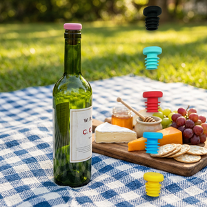 <span class=keywords><strong>Bouchon</strong></span> de bouteille en silicone multi-usages, joint hermétique, <span class=keywords><strong>bouchon</strong></span> de bouteille de vin, champagne, <span class=keywords><strong>cidre</strong></span>, <span class=keywords><strong>bouchon</strong></span> de bouteille réutilisable, gadget de camping - Product Image 1
