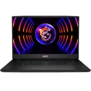โน้ตบุ๊กเกมมิ่ง <span class=keywords><strong>MSI</strong></span> Titan GT77HX 13VI RTX 4090 รุ่นใหม่ปี 2023 ขนาด 17.3 นิ้ว UHD 144Hz Intel I9-13980HX - Product Image 1