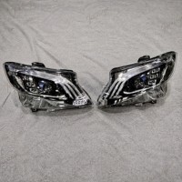 Conjunto de Faros LED para Benz Vito Clase V W447 V220 V250 V260 2016-2024, Estilo Maybach, DRL, Señal Dinámica, Actualización
