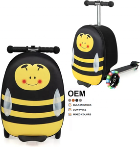 กระเป๋าเดินทางเด็กแบบสกู๊ตเตอร์พับได้ ขนาด 19 นิ้ว รุ่นโปรโมชั่น สำหรับเด็ก - Product Image 2