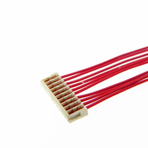 Câble de connexion personnalisé ACES91209-01011 10 broches, pas de 1,0 mm, IDC, fil rouge, pour machine distributrice, machine à poupées, carte de contrôle - Product Image 3