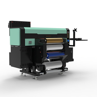 Impresora de película Uv Dtf de apellido Zhou A2 Rollo a rollo Impresora Uv directa a película con laminador para plotter AB Fiim Dtf Uv 60cm
