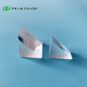 Prisma de dispersión equilátero de vidrio CaF2 óptico FELIX - Product Image 1