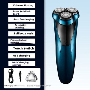 Electric Shaver Men Electric, Razors Rechargeable Floating <b>Beard</b> Shaver Hair Trimmer Face <b>Care</b> Shaving Machine - Product Image 6