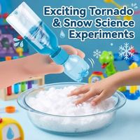 Station météo écologique EPT 4-en-1, laboratoire de culture de plantes avec cycle de l'eau et simulateur de tornade, kit d'expériences scientifiques STEM pour enfants