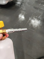Conector rápido de repuesto para adaptador de 1/4 pulgadas para lavadora a presión, rosca interna resistente, enchufe de conexión rápida, herramienta de limpieza de coche en aerosol