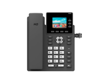 Téléphone VoIP à double écran couleur 4G Sim 3 lignes Sip Téléphone de bureau en réseau Téléphone de bureau fixe pour usage professionnel