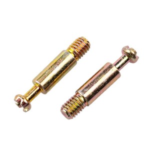 TAX Three In One Connector M6X31 Color Plated Steel Furniture Wardrobe <b>Hardware</b> Accessory - Product Image 4