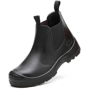 أحذية عمل رجالية من الجلد من ديانسن LBX008 بمقدمة فولاذية مضادة للانزلاق، أحذية غير قابلة للتدمير، أحذية أمان للرجال مقاومة للثقب، أحذية رياضية للعمل - Product Image 2