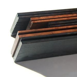 Eco Forest Plancher en bambou carbonisé en bambou tissé par brin extérieur pour le pavage de passerelle - Product Image 3