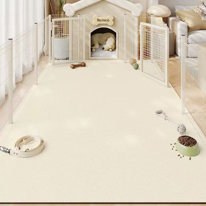 PVC Pet Floor <b>Mat</b> Rectangle Solid Color Waterproof Urine Proof Durable Easy To Clean For Dogs <b>Cats</b> - Product Image 1