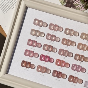 Lot de vernis gel magnétique effet œil de chat Moon Light 24 couleurs, gel UV cristal <span class=keywords><strong>9D</strong></span>, vernis à ongles œil de chat, vente en gros - Product Image 2
