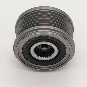 V Belt <b>Pulley</b> F 550213 3 Grooves 20mm Bore Diameter For Automotive Generator - Product Image 1