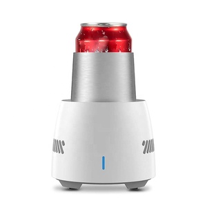 Taşınabilir yaz anlık elektrikli içecek soğutma kupa bardak Mini masaüstü buzdolabı akıllı içecek soğutucu bardak - Product Image 1