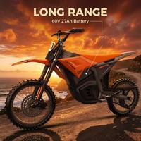 Motocicleta Eléctrica Todoterreno Estilo Surron OEM/ODM para Adultos, 60V 3500W, Batería de Litio, Motocicleta Eléctrica Urbana, Motocicleta Todoterreno