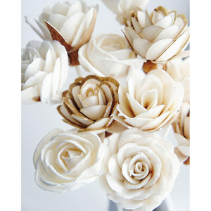 Difusor de caña de flores, palos naturales hechos a mano, madera Sola, <span class=keywords><strong>ambientador</strong></span> de flores - Product Image 3