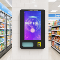 Distributeur automatique miniature à écran tactile de 32 pouces avec fonction SDK, paiement sans espèces, surveillance à distance et gestion basée sur le cloud