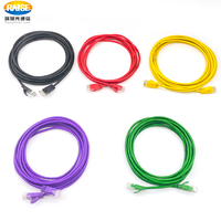 1M Cat6 UTP kabel Patch lurus untuk jaringan komputer RJ45 kabel LAN kabel Patch komunikasi, kuning