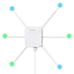 WAVLINK AX3000 屋外用ハイパワー長距離2.4G+5GデュアルバンドWiFiメッシュエクステンダーブースター（PoE対応、IP67防水） - Product Image 2