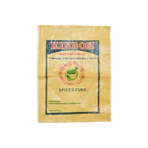 전체 인쇄 저렴한 플라스틱 가방 쌀 밀 옥수수 땅콩 콩 짠 자루 pp 짠 라피아 자루
