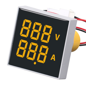 Led Digital Voltmeter Ammeter 220V Ac Dc Single Phase 3 Digits Panel Meter - Product Image 1