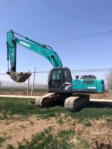 Excavadora hidráulica de cadenas Kobelco SK250 usada, excavadora de construcción mediana de 25 toneladas, excavadora original de Japón para movimiento de tierras y excavación. - Product Image 3
