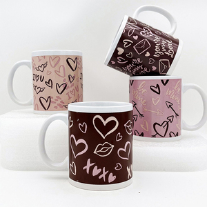 แก้วเซรามิกแบบปรับแต่งได้แก้วมักลายโลโก้สำหรับวันหยุดถ้วยกาแฟสำหรับการเดินทางชาไวน์เบียร์สำหรับคริสต์มาส - Product Image 5