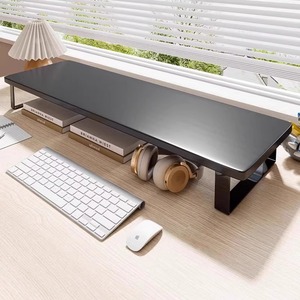 Desktop <b>Computer</b> <b>Storage</b> Rack Rectangle Single Layer Standing Type Office Organizer <b>for</b> Desktop Electronics - Product Image 1