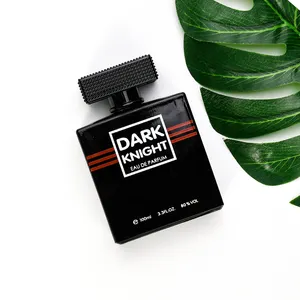 Perfume original de Colônia para homens, frasco preto, perfume com feromônios, suporte OEM ODM