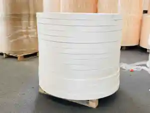 Kustom dilapisi PE material bahan baku cangkir kertas mesin pabrik menggunakan 100% pengiriman Makanan Cepat gulungan kertas
