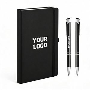 Wholesale Promo Business Handwriting Gift Customized Logo Hardcover A5 <b>A6</b> Planner Pu Leather Notebook Custom Promotional Gifts - Product Image 1
