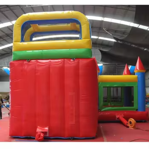 Château gonflable en <span class=keywords><strong>PVC</strong></span> à succès avec toboggan pour enfants et adultes, idéal pour l'extérieur - Product Image 4