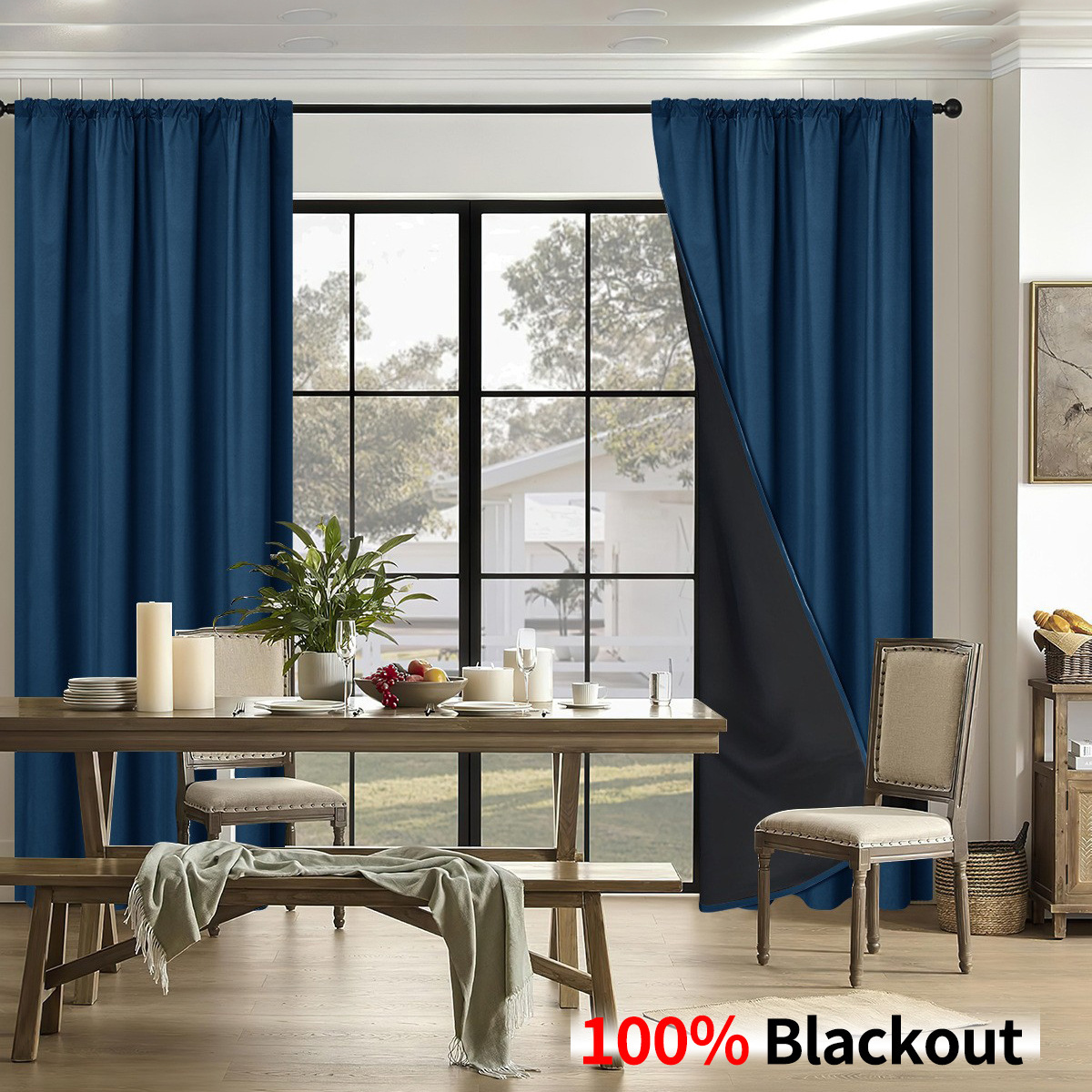 สีกรมท่า [ปิดทึบ 100%]