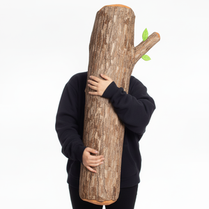 Cuscino decorativo e decorativo morbido lungo in legno - Product Image 1