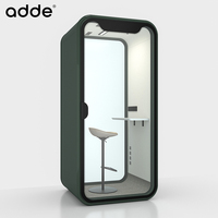 Nouvelle Arrivée Logo Personnalisé Insonorisé Étude Travail Pod Avec Table Réglable Conseil Cabine Acoustique Moderne Silence Boîte Cabine Téléphonique