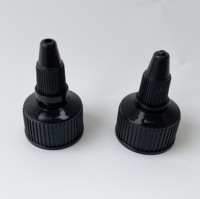 Capsules de bouchons de bouteilles en plastique de 20 mm, 24 mm, 28 mm, bouchons à visser, distributeur de bouchons pour produits capillaires, emballage de sauce piquante, couvercle