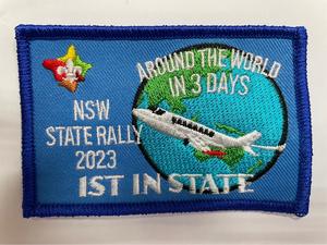 Patchs d'insigne brodés en sergé de marque taïwanaise Design cool en tissu d'option à repasser ou à coudre de style scouts - Product Image 5