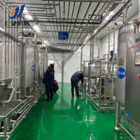 Machine de fabrication de yaourt Ligne de production laitière UHT Machine de traitement du lait pasteurisé Ligne complète de production de lait