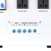 Stabilisateur de tension intelligent entièrement automatique monophasé 3000VA avec écran LCD 50Hz