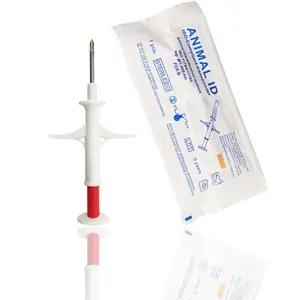 ISO Transponder Microchip 6.86g Syringe EO Gas Sterilization 1.4*8mm