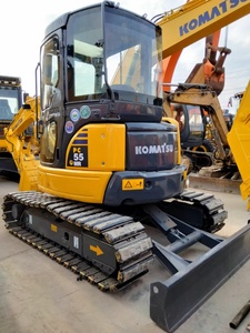 Well-Maintained Low Hours Used 5.5 Ton Komatsu 55MR <b>Mini</b> Excavator Reliable for Construction Landscaping Second-Hand Komatsu - Product Image 6