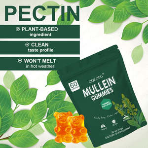 Suplemen Detoksifikasi Paru-Paru Alami & Pendukung Pernapasan, Permen Jeli Beraroma Pir Berbasis Pektin untuk Pernapasan Mudah & Meredakan <span class=keywords><strong>Sinus</strong></span> - Product Image 3