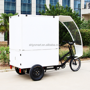 Trike alimentaire Stree mobile à trois roues tricycle de vente de hot-dogs chariot à café électrique vélo lourd <span class=keywords><strong>Velo</strong></span> Cargo <span class=keywords><strong>Transport</strong></span> à vendre - Product Image 2