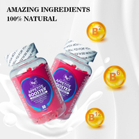 Bonbons gélifiés naturels riches en protéines pour la prise de masse musculaire, stimulant l'appétit, complément alimentaire pour une prise de poids rapide pour femmes (OEM)