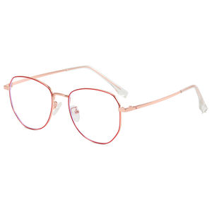 XH6841 Lunettes de vue unisexes pour hommes <span class=keywords><strong>et</strong></span> femmes, monture en <span class=keywords><strong>verre</strong></span> de bonne qualité, bloquant la lumière bleue, carrées, monture intégrale, rondes, tendance, pour les jeunes - Product Image 3